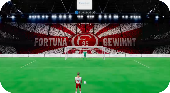 Elfmeter-Arena – Schritt 2: 3 von 5 treffen
